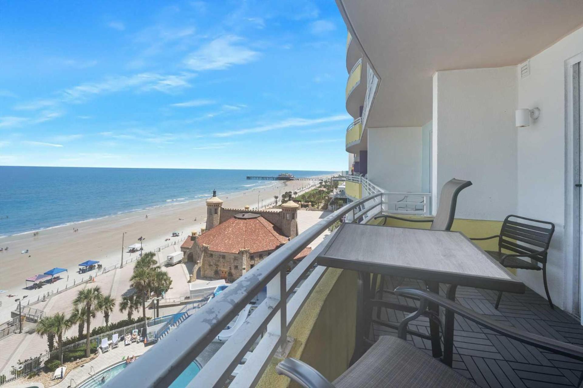 Luxury 9Th Floor 1 Bedroom Condo Direct Oceanfront Wyndham Ocean Walk Resort Daytona Beach | 906 Exterior foto